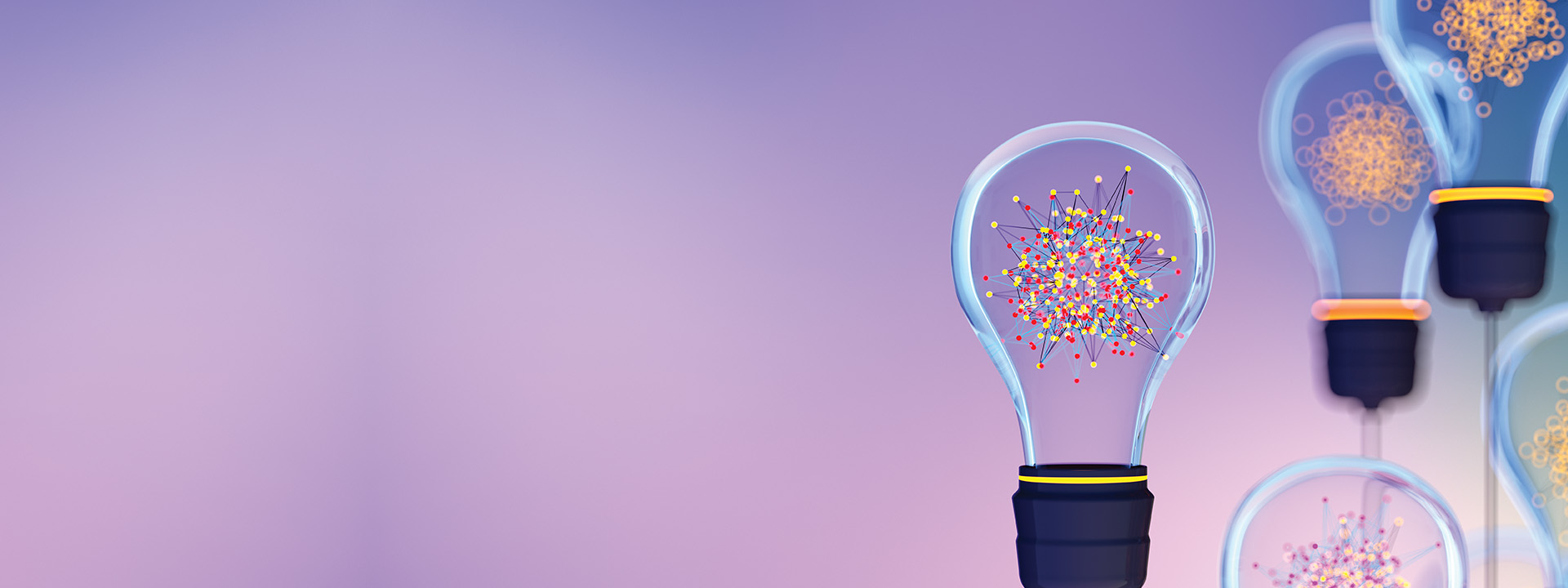 Lightbulbs with a science element inside